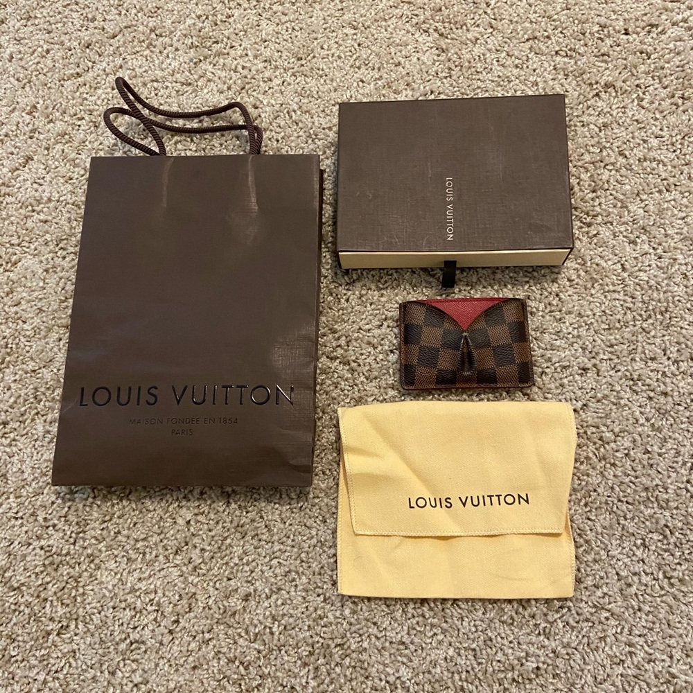 Authentic LV card holder